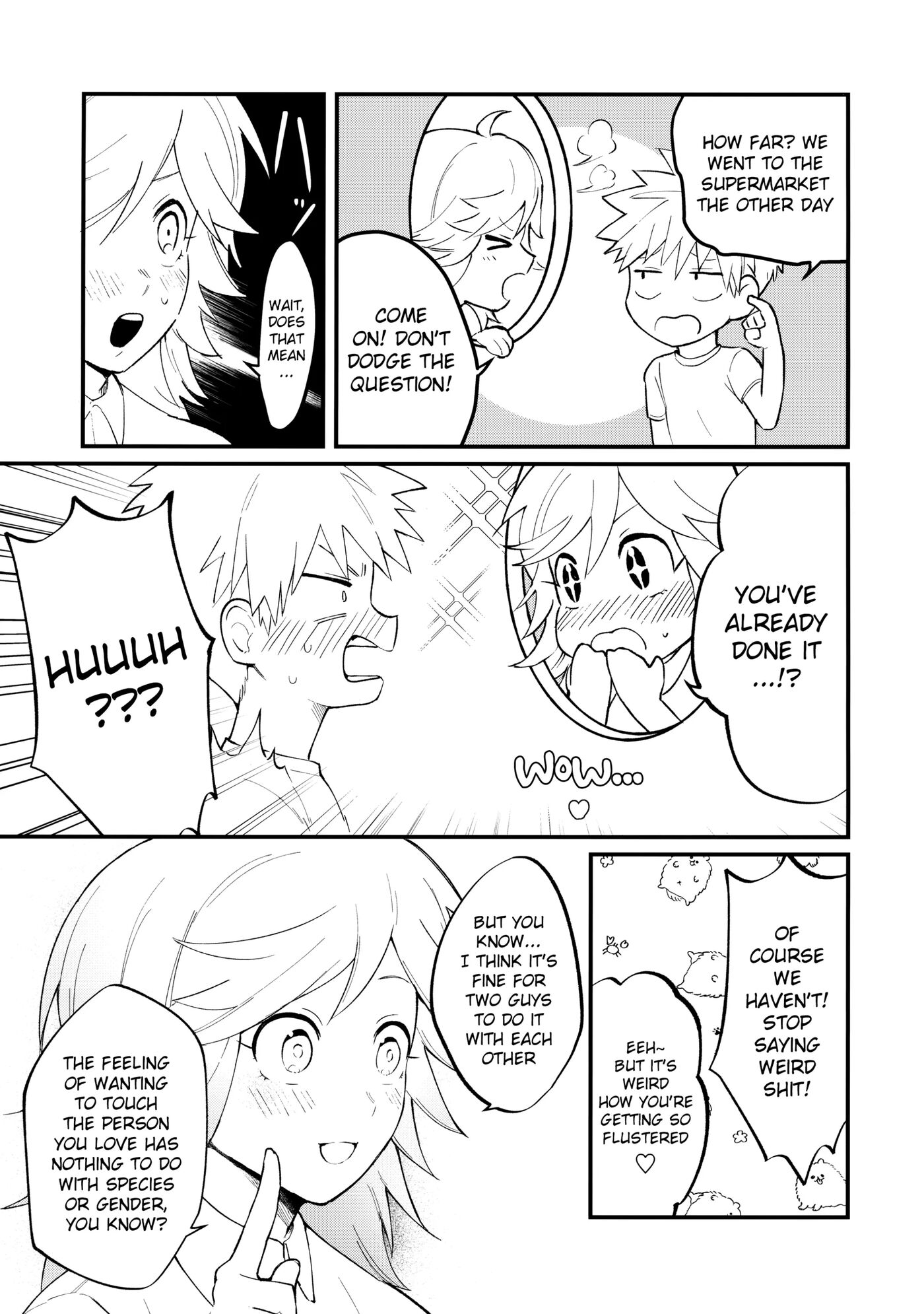 Ore-tachi No Hajimete Jihen [yaoi] Chapter 1000 Page 8